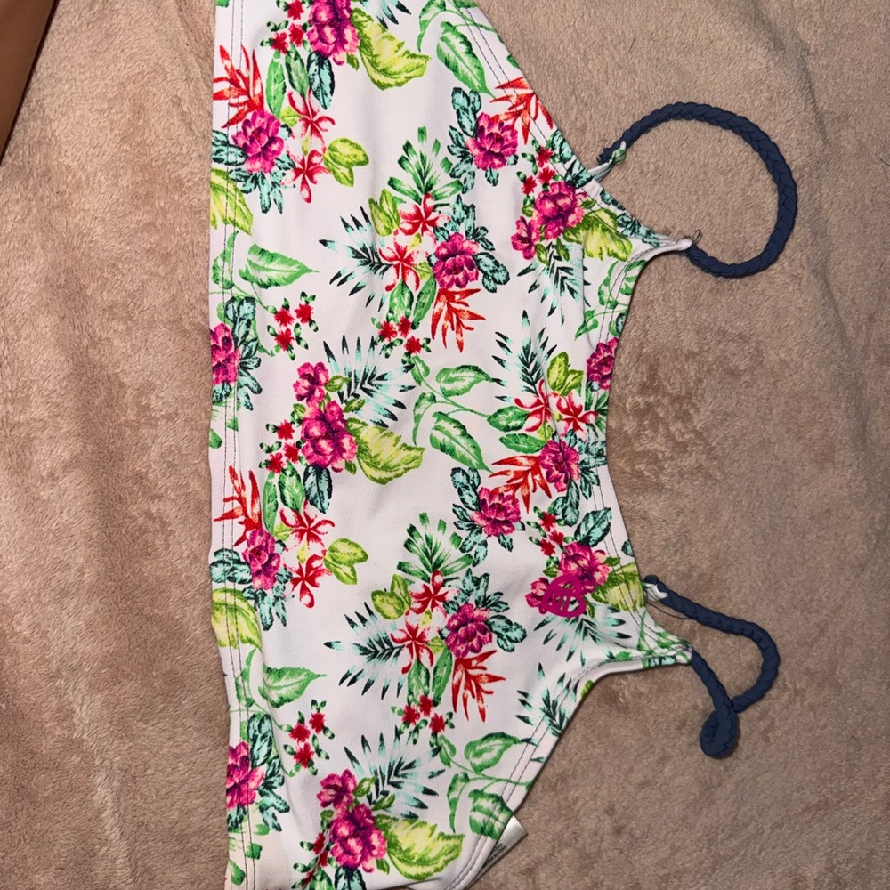 Floral Kids Swim Top